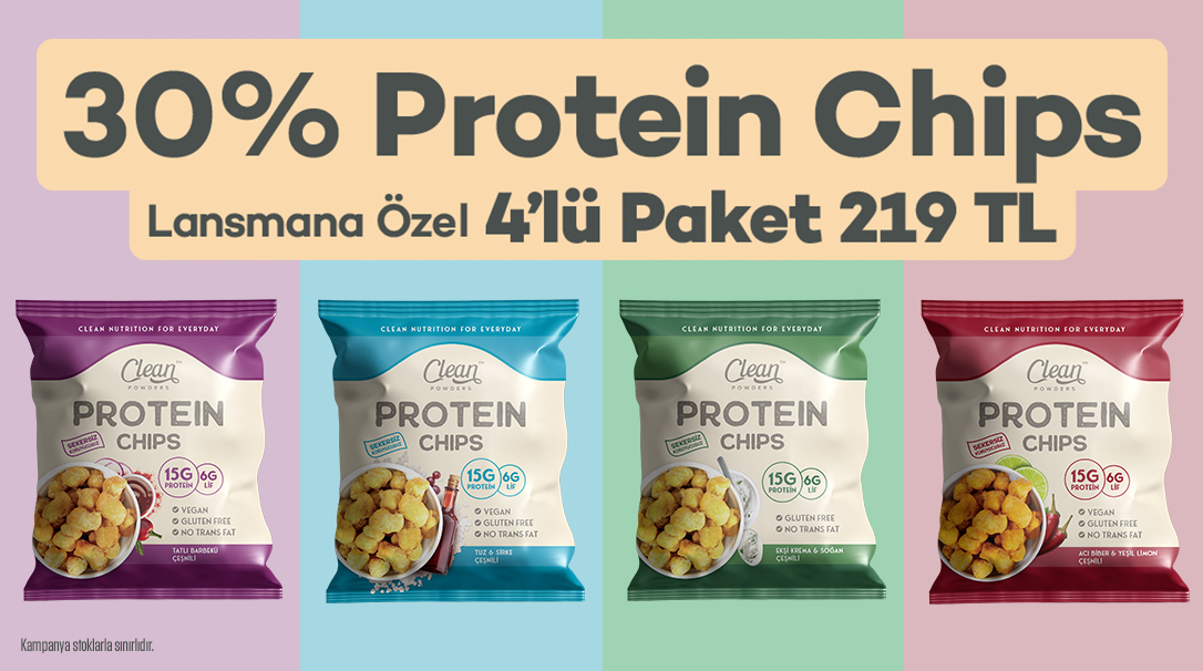 Clean Powders Protein Chips ile Tanış!