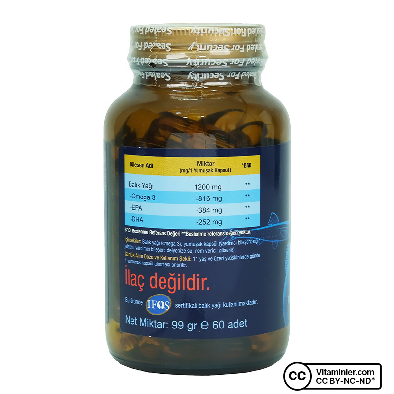 Allergo VitAgil Omega-3 Balık Yağı 60 Softjel