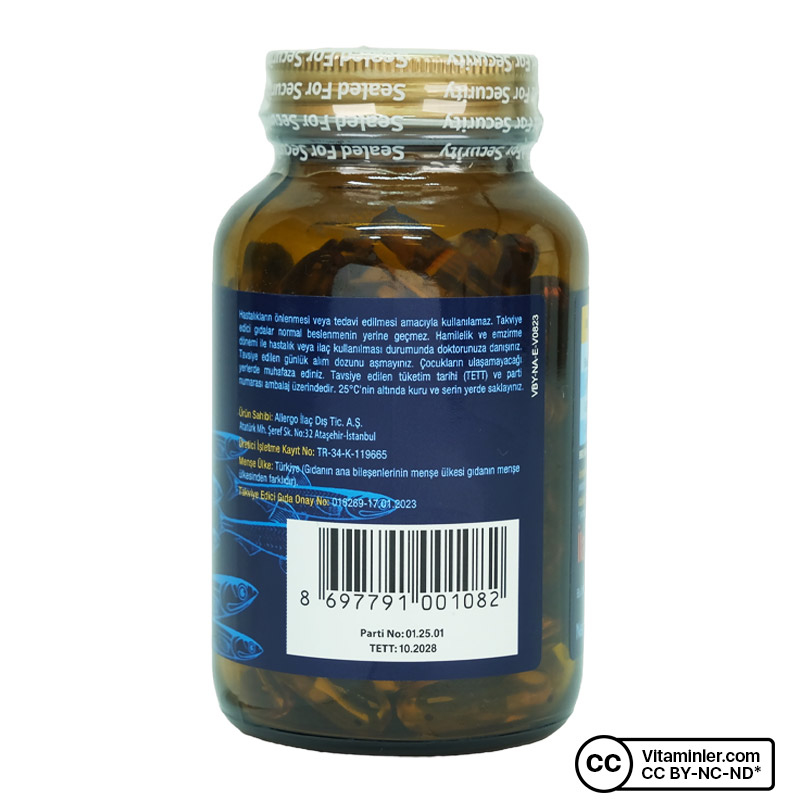 Allergo VitAgil Omega-3 Balık Yağı 60 Softjel