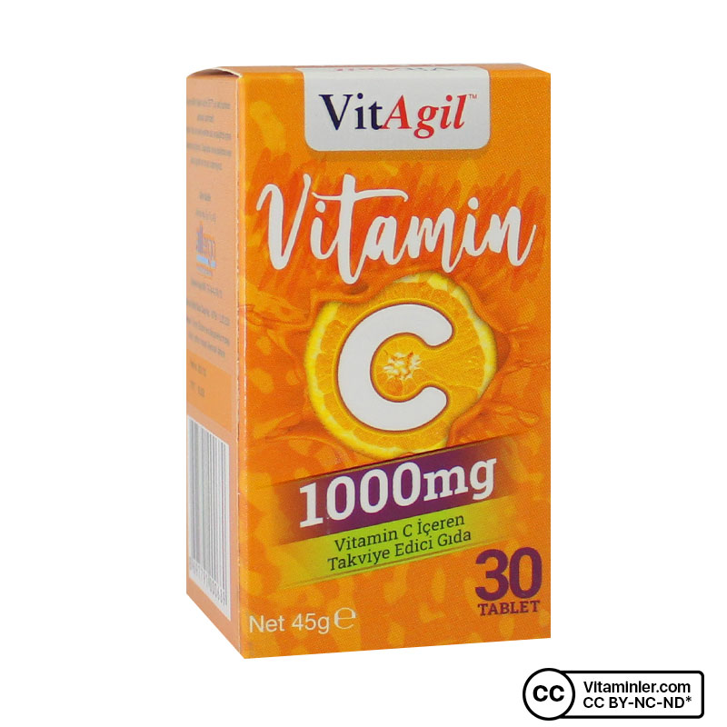 Allergo VitAgil Vitamin C 1000 Mg 30 Tablet