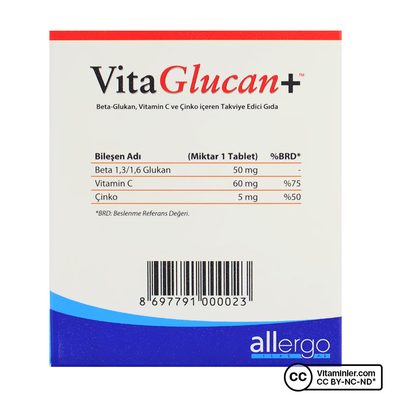 Allergo VitaGlucan + 30 Kapsül