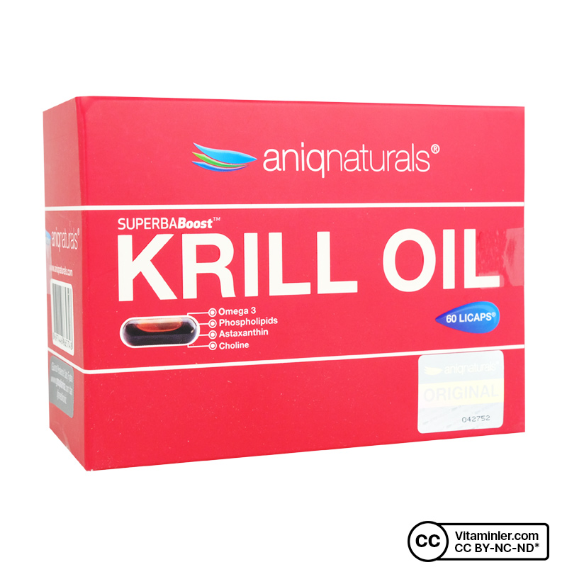 Aniqnaturals Superba Krill Oil 60 Kapsül