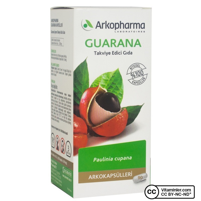 Arkopharma Guarana 445 Mg 90 Kapsül