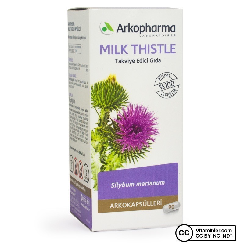 Arkopharma Milk Thistle 390 Mg 90 Kapsül