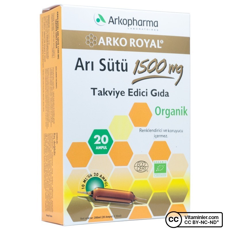 Arkopharma Royal Jelly Organic 10 mL 20 Ampul