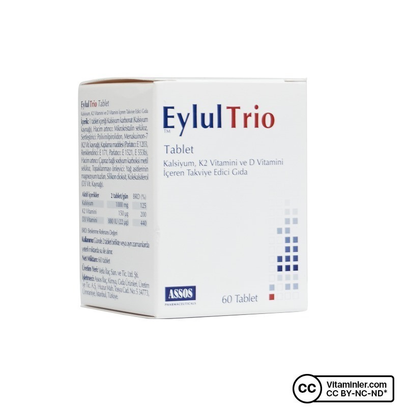 Assos Eylul Trio 60 Tablet