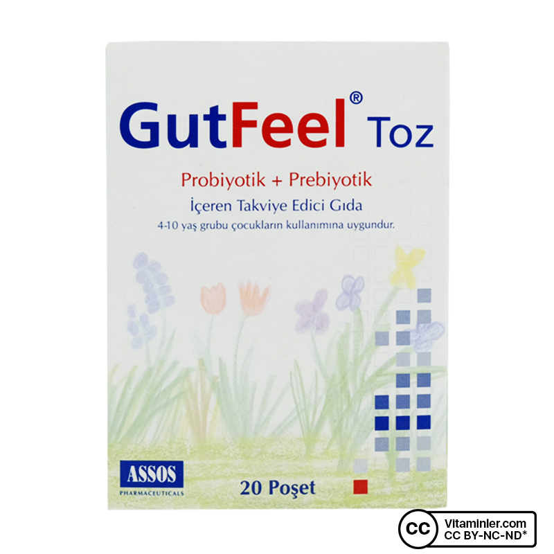 Assos Gut Feel Probiyotik Prebiyotik 20 Saşe