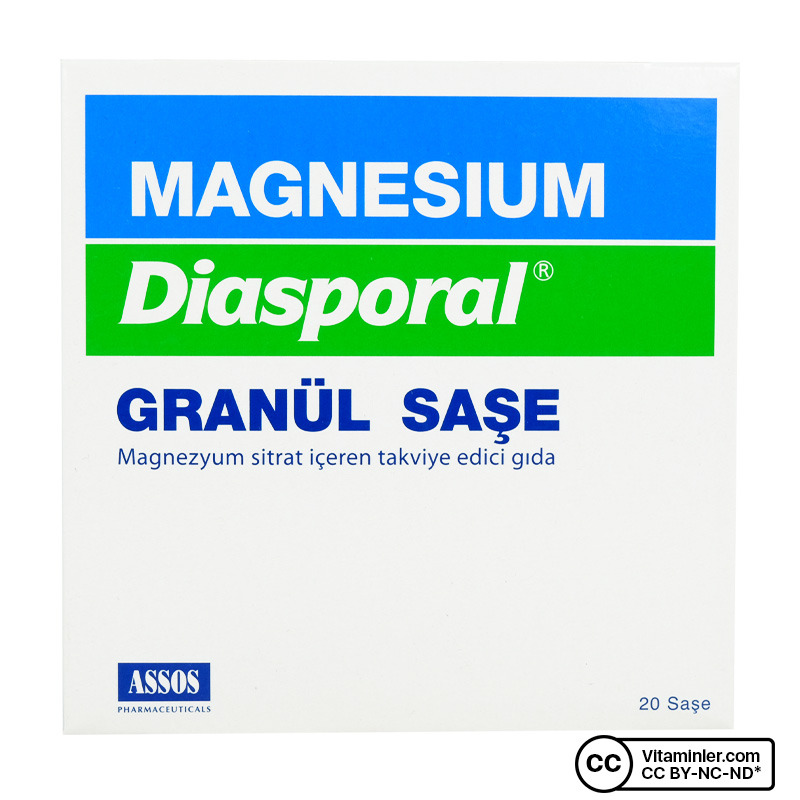Assos Magnesium Diasporal Granül 20 Saşe