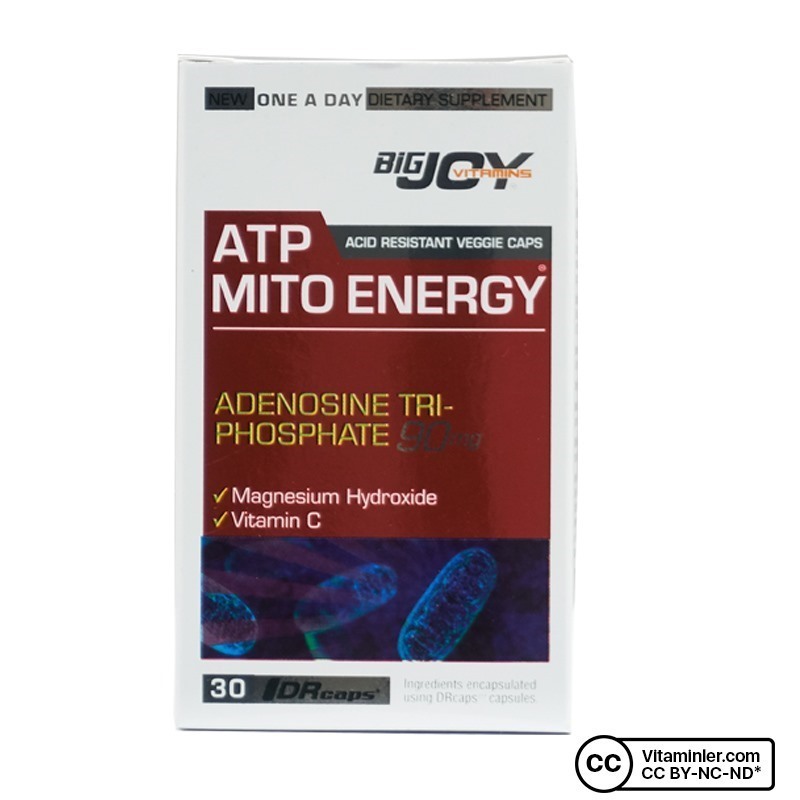 Bigjoy Vitamins ATP Mito Energy 30 Kapsül