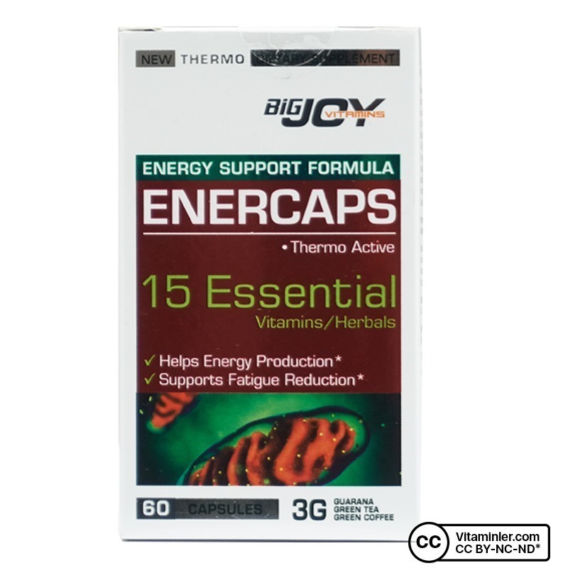 Bigjoy Vitamins Enercaps 60 Kapsül