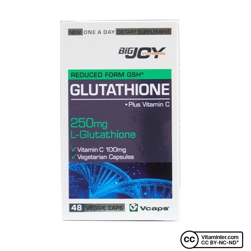 Bigjoy Vitamins Glutathione 250 Mg 48 Kapsül