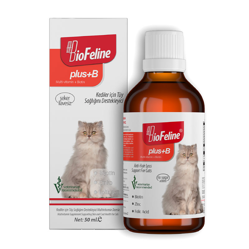 Biofeline Plus + B For Cats Damla 50 mL