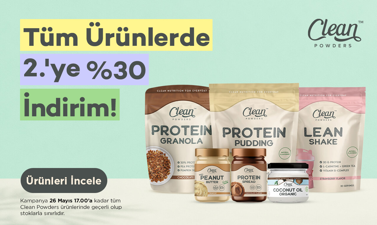 Clean Powders 2.'ye %30 İndirim! - 15052025