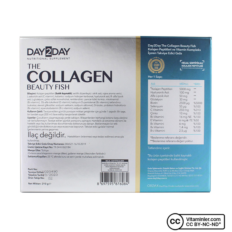 Day2Day Collagen Beauty Fish 30 Saşe