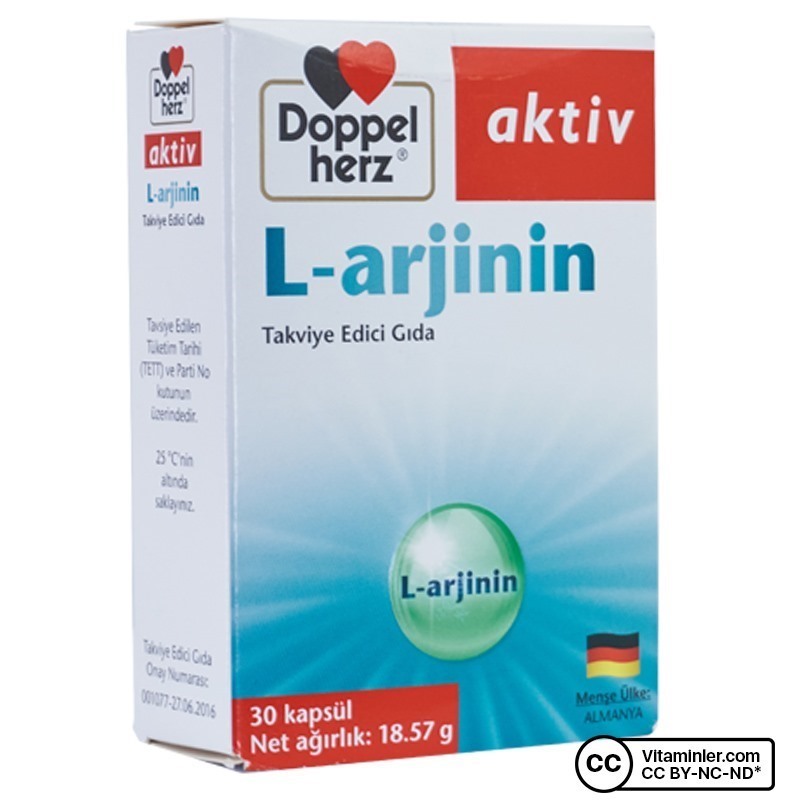 Doppelherz Aktiv L-arjinin 30 Kapsül