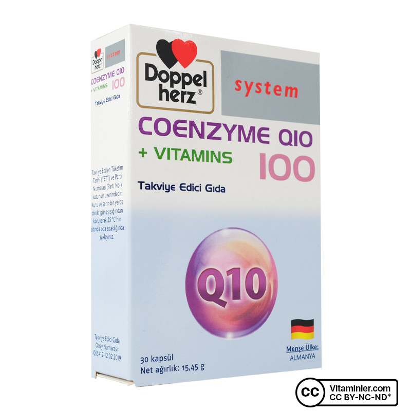 Doppelherz System Koenzim Q10 + Vitamins 30 Kapsül