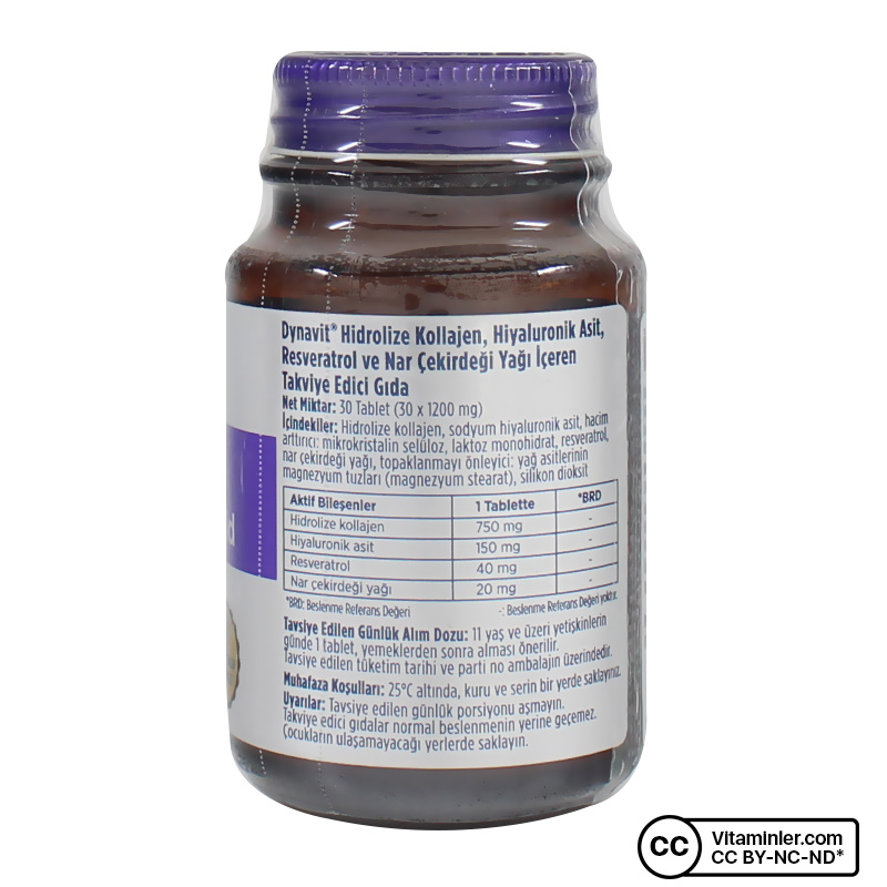 Dynavit Collagen Hyaluronic Acid 30 Tablet