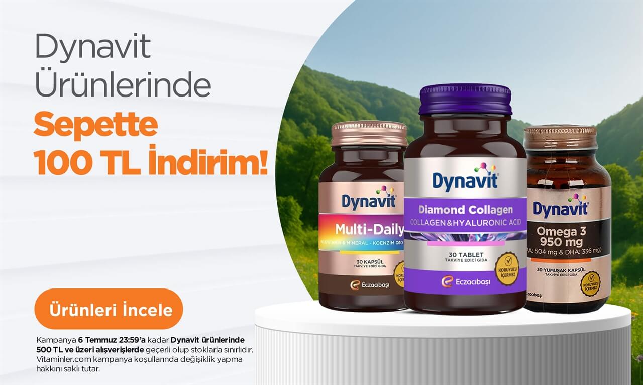 Dynavit Ürünlerinde 100 TL İndirim - 30062025