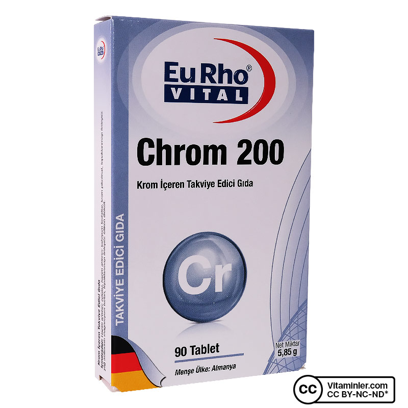 Eurho Vital Chrom 200 Mcg 90 Tablet