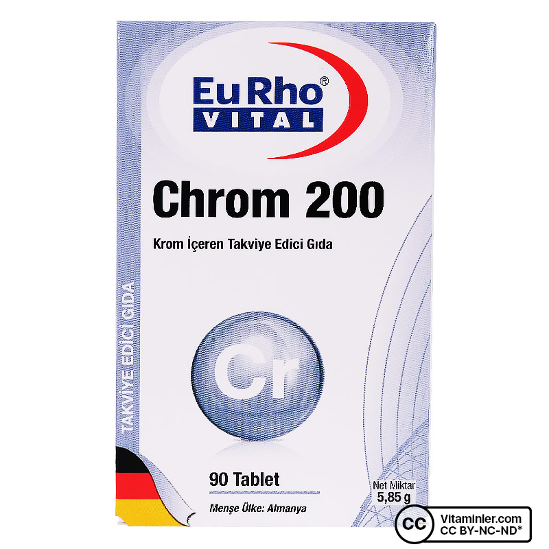 Eurho Vital Chrom 200 Mcg 90 Tablet