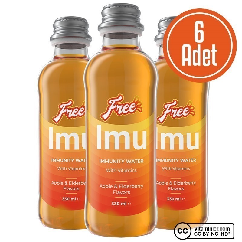 Free Immunity Water 330 mL 6 Adet