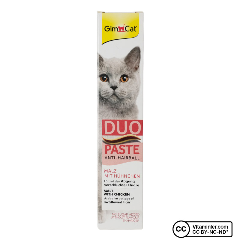 Gimcat Kedi Macunu Duo Paste Anti- Hairball 50 Gr