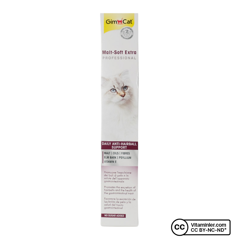 Gimcat Malt Soft Extra Tüy Yumağı Önleyici Kedi Macunu 100 Gr