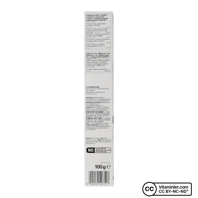 Gimcat Malt Soft Extra Tüy Yumağı Önleyici Kedi Macunu 100 Gr