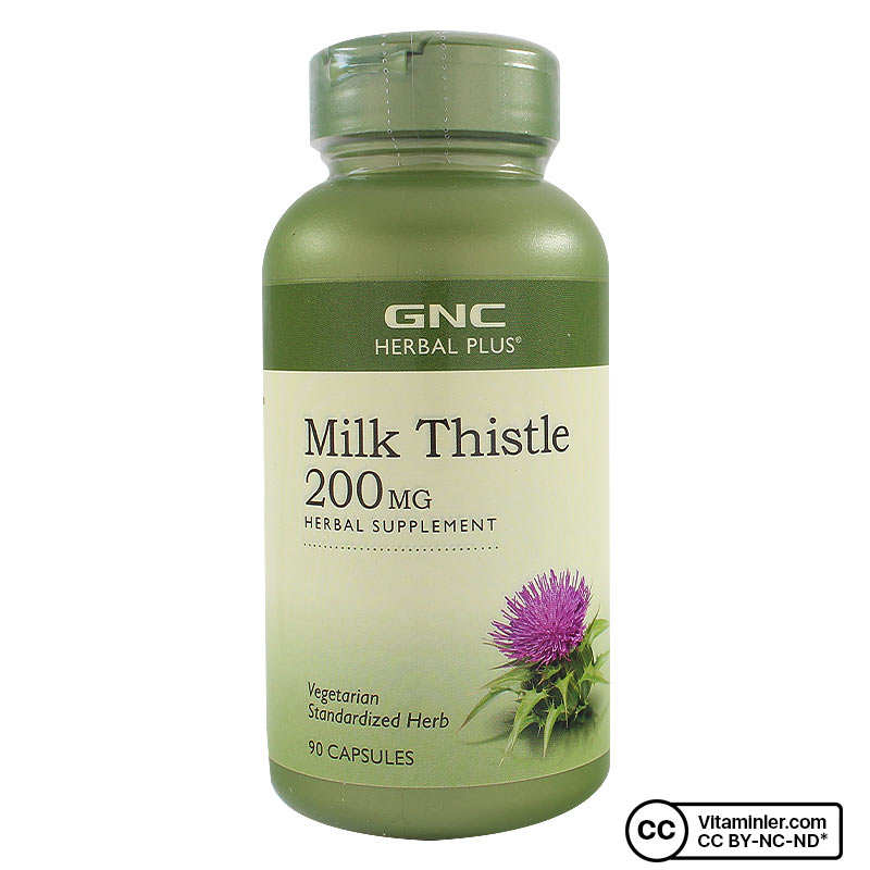 GNC Milk Thistle 200 Mg 90 Kapsül