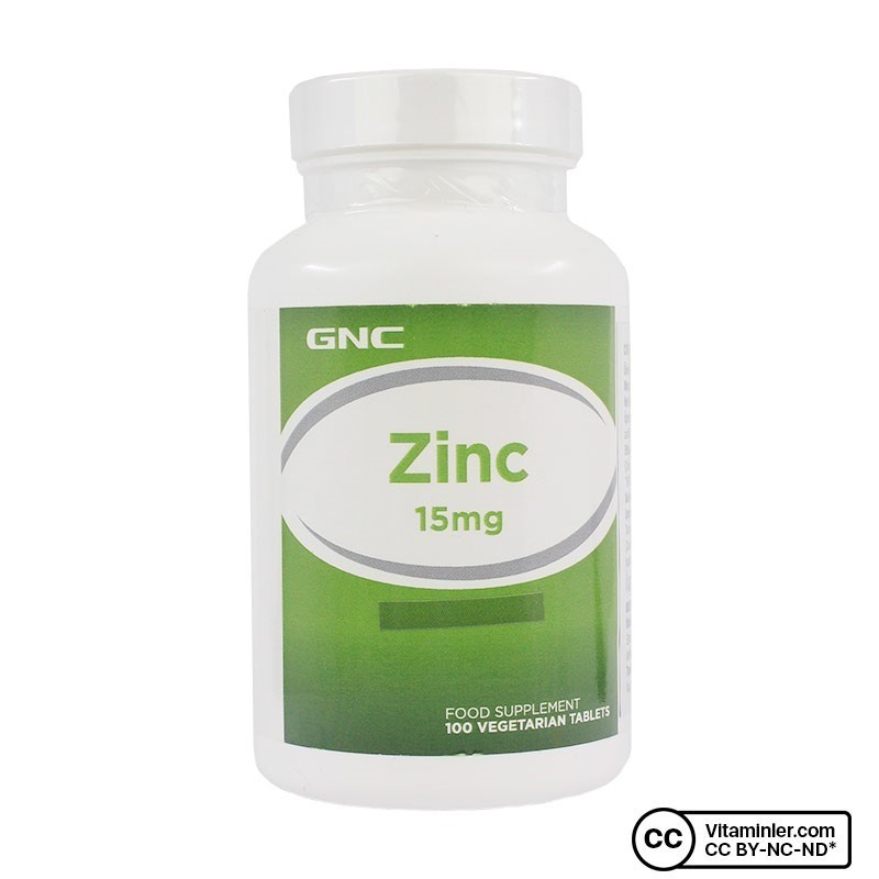 GNC Zinc 15 Mg 100 Tablet
