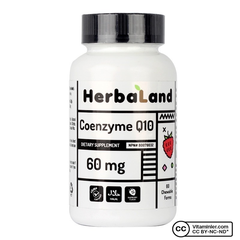 Herbaland Coenzyme Q10 60 Mg 60 Çiğnenebilir Form