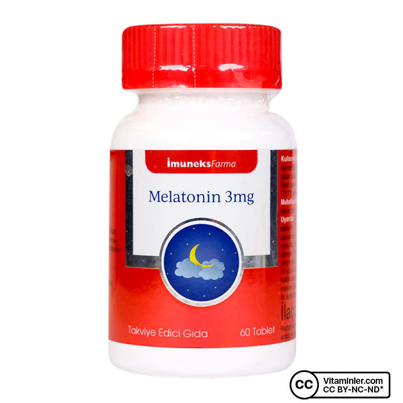 Imuneks Melatonin 3 mg 60 Tablet