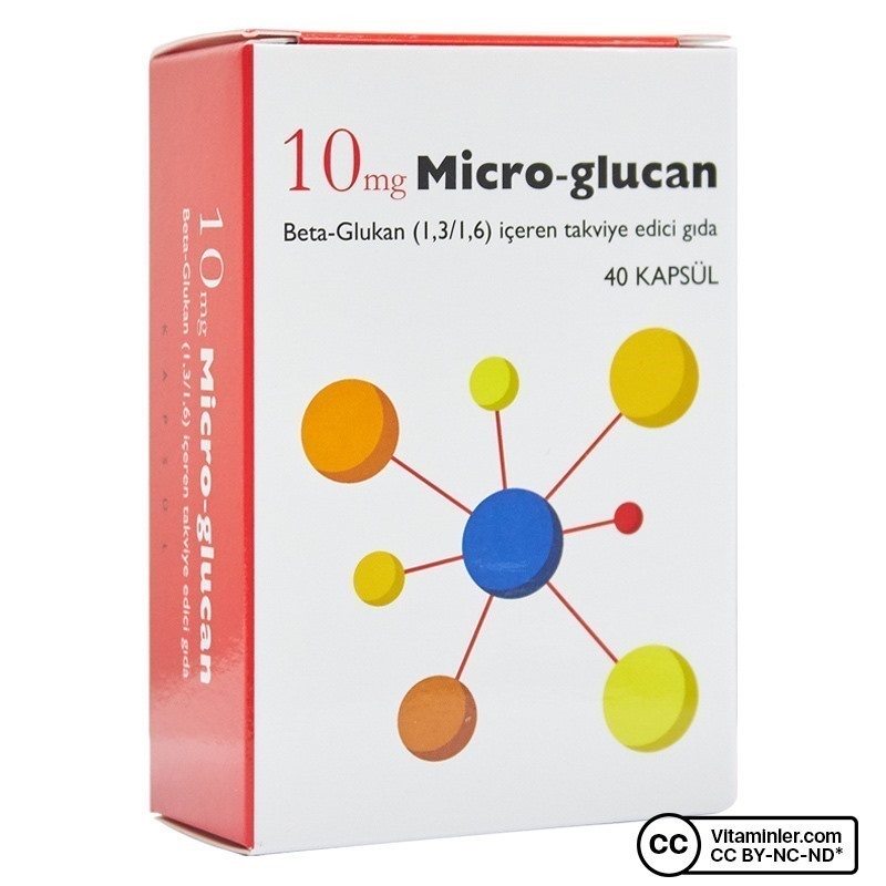 Imuneks Micro-Glucan 10 Mg 40 Kapsül