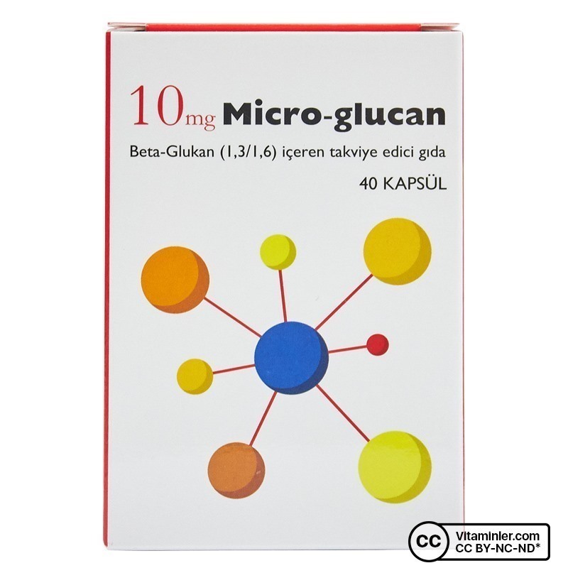 Imuneks Micro-Glucan 10 Mg 40 Kapsül