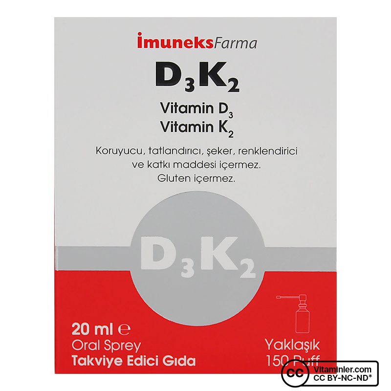Imuneks Vitamin D3 + K2 20 mL Sprey