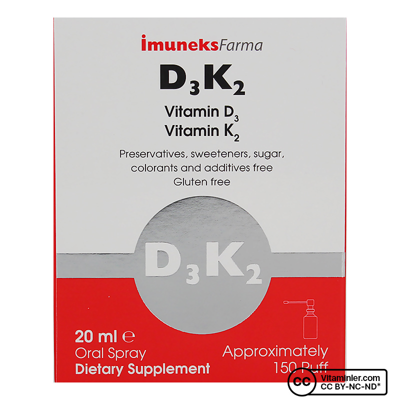 Imuneks Vitamin D3 + K2 20 mL Sprey