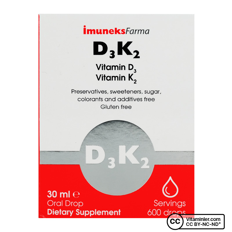 Imuneks Vitamin D3 + K2 30 mL Damla