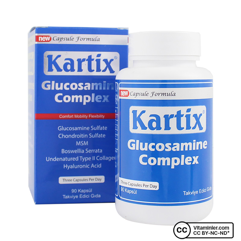 Kartix Glucosamine Chondroitin MSM 90 Kapsül