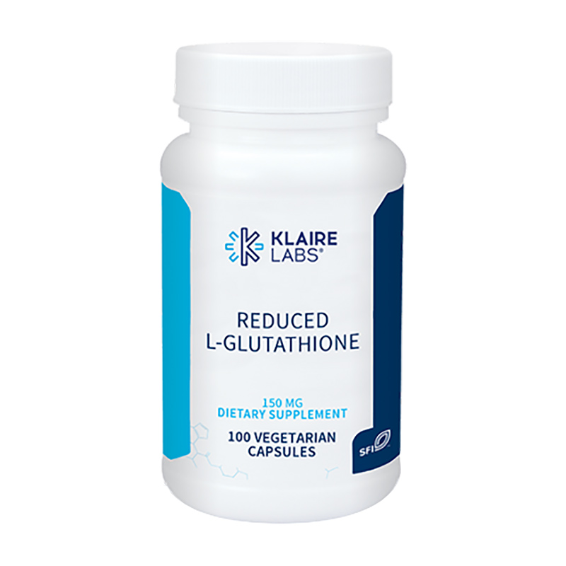 Klaire Labs Reduced L-Glutathione 100 Kapsül