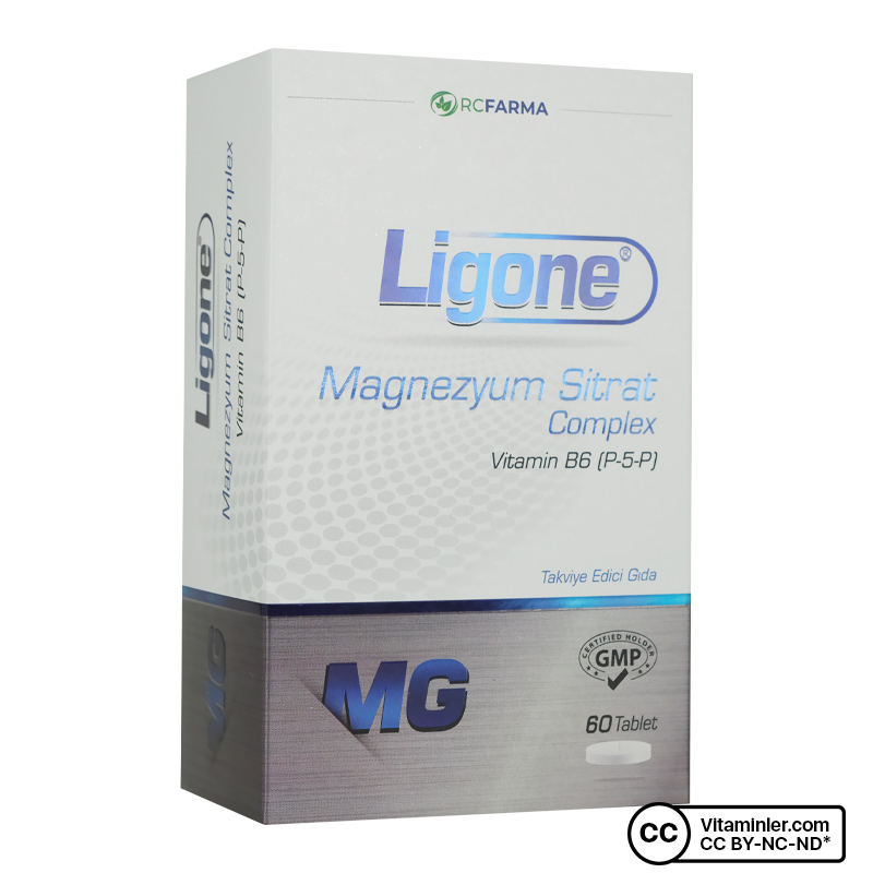 Ligone Magnezyum Sitrat Complex 60 Tablet
