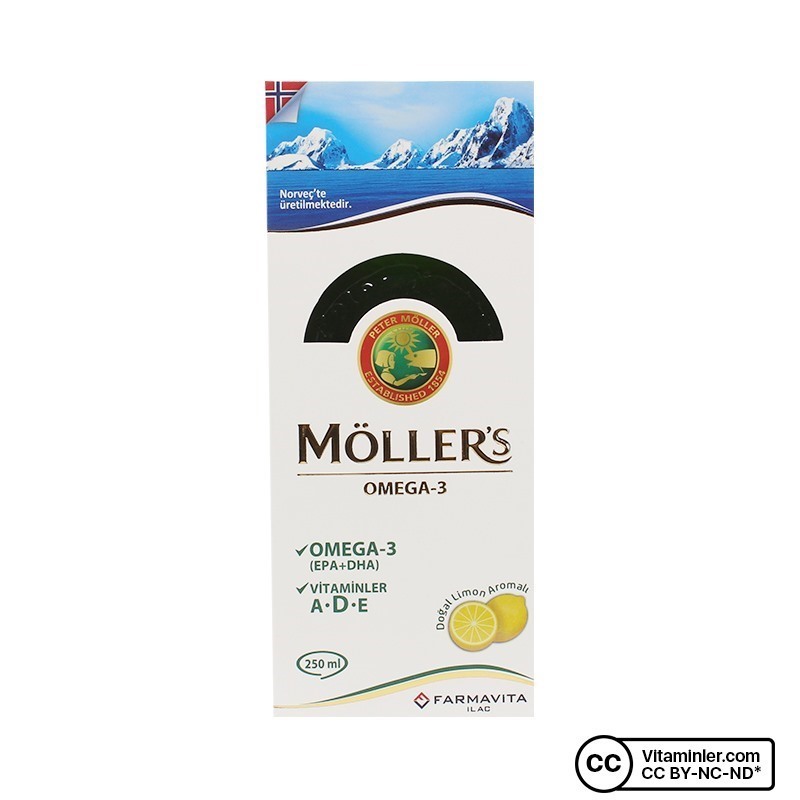 Möller's Omega 3 Cod Liver Oil 250 mL