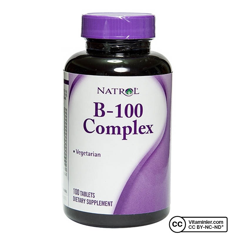 Natrol B-100 Complex 100 Tablet