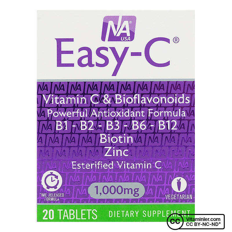 Natrol Easy-C 1000 Mg 20 Tablet