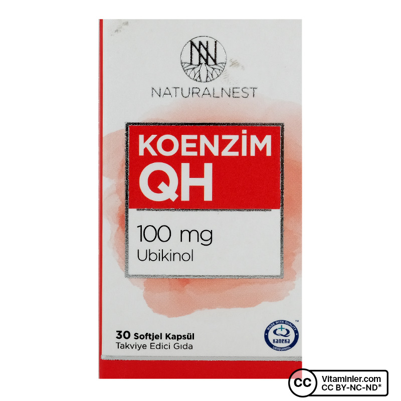 NaturalNest Koenzim QH 100 Mg Ubikinol 30 Kapsül