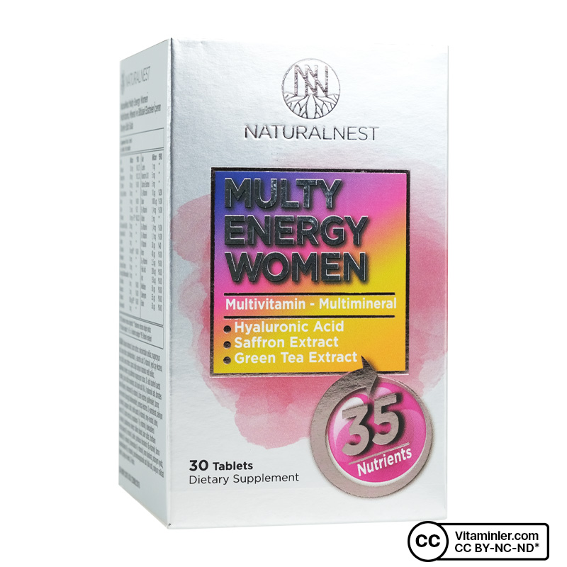 NaturalNest Multy Energy Women 30 Tablet