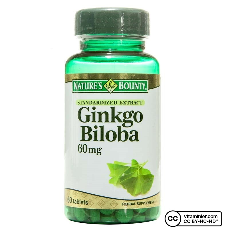 Nature's Bounty Gingko Biloba 60 Mg 60 Tablet