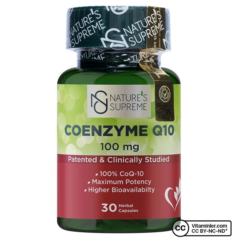 Nature's Supreme Coenzyme Q10 100 Mg 30 Kapsül