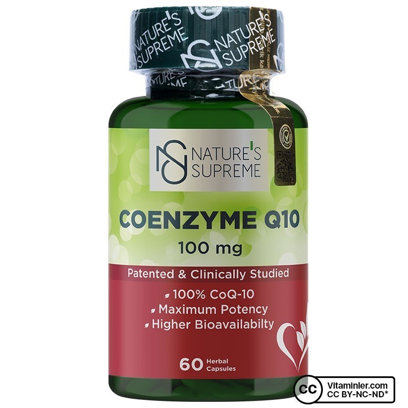 Nature's Supreme Coenzyme Q10 100 Mg 60 Kapsül