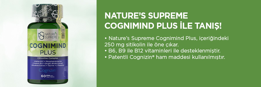 Nature's Supreme Cognimind Plus Citicoline 60 Kapsül