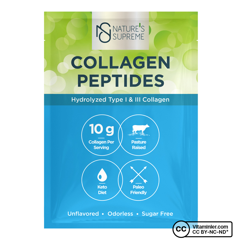 Nature's Supreme Collagen Peptides 1 Saşe Aromasız